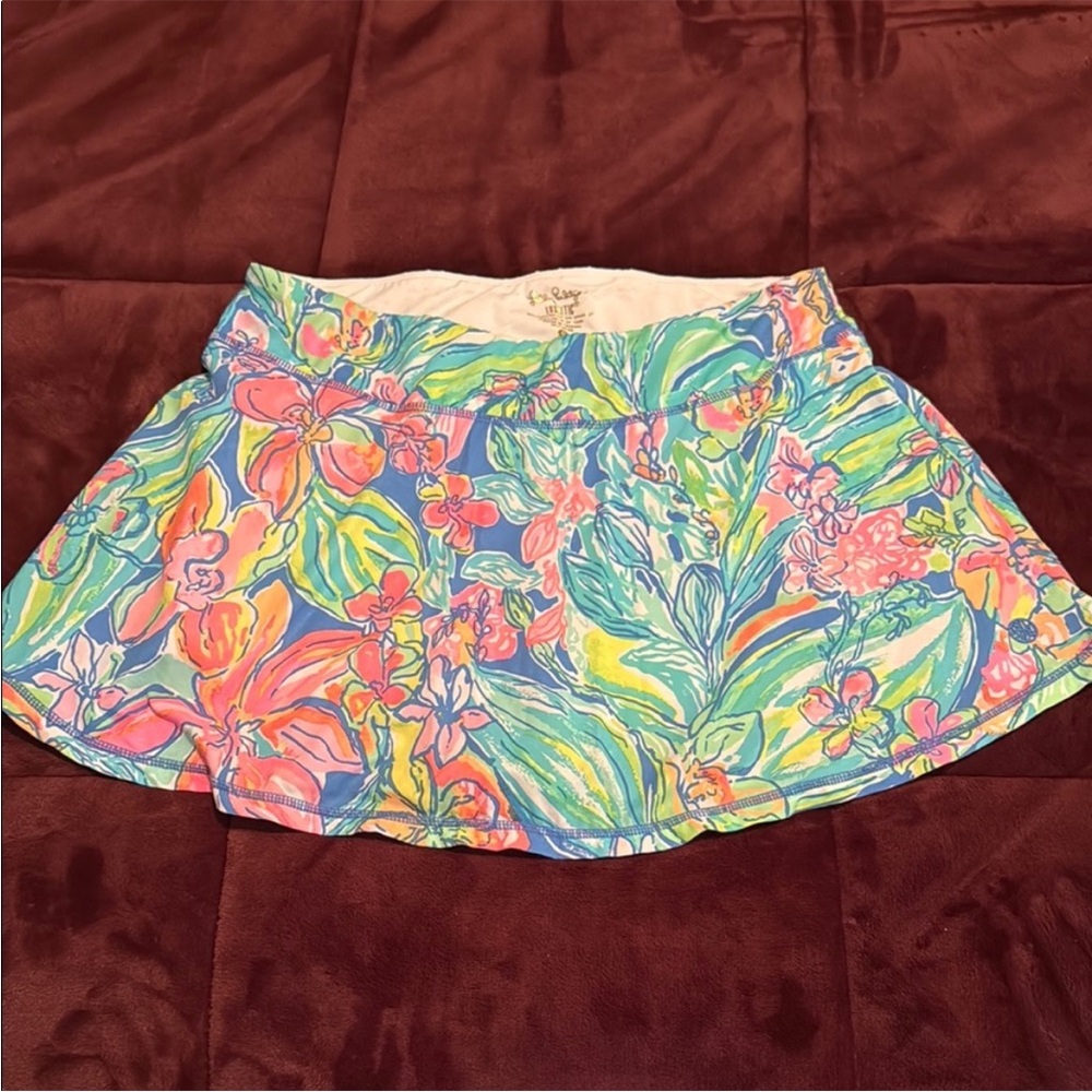 Lilly Pulitzer Multicolor Floral tennis Skirt